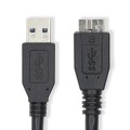 Laidas USB 3.2 - micro USB 3.2 (K-K) 2m 5 GB/s Nedis 